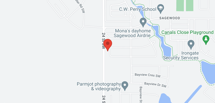 map of 2260 SAGEWOOD  Heights SW